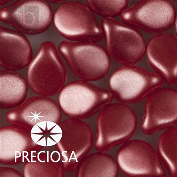 Preciosa PIP 5 x 7 mm 25 ks �erven� 02010-25010