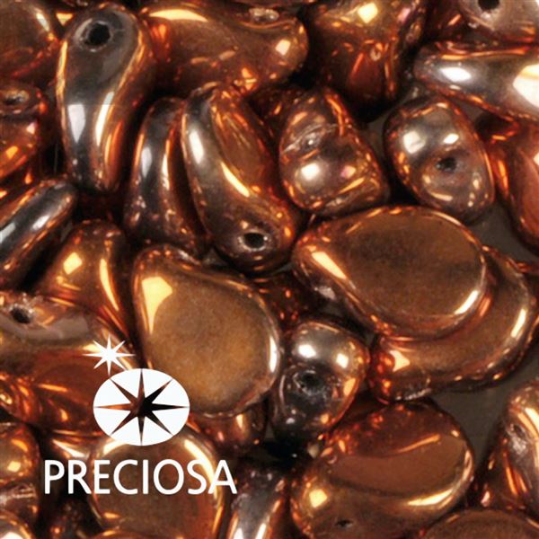 Preciosa PIP 5 x 7 mm 25 ks Bronzov� 23980-27133