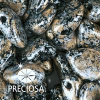 Preciosa PIP 5 x 7 mm 25 ks erná 23980-45704