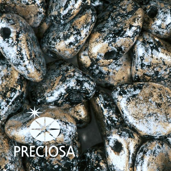 Preciosa PIP 5 x 7 mm 25 ks �ern� 23980-45704