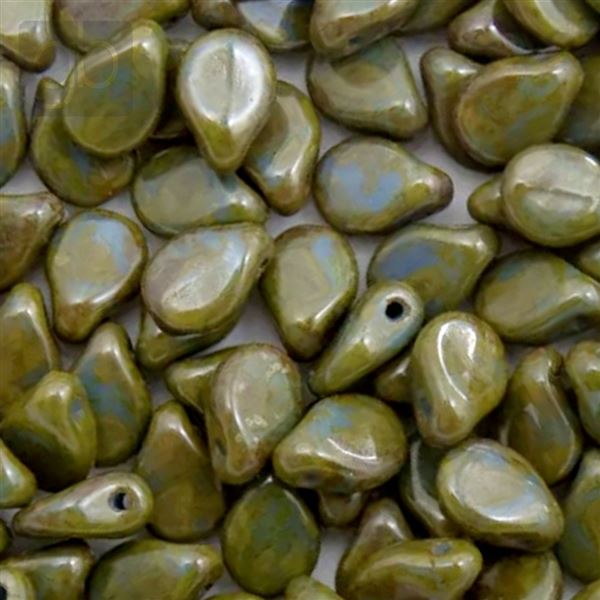 Preciosa PIP 5 x 7 mm 25 ks Zelen� 33100-86805