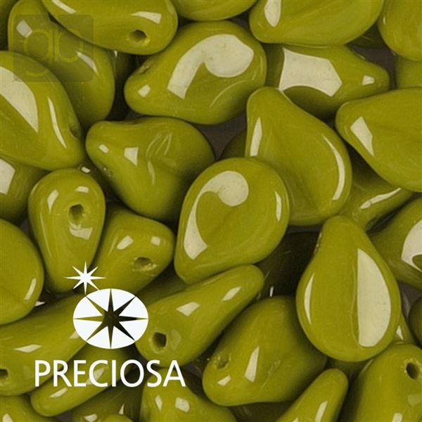 Preciosa PIP 5 x 7 mm 25 ks Zelen� 53420