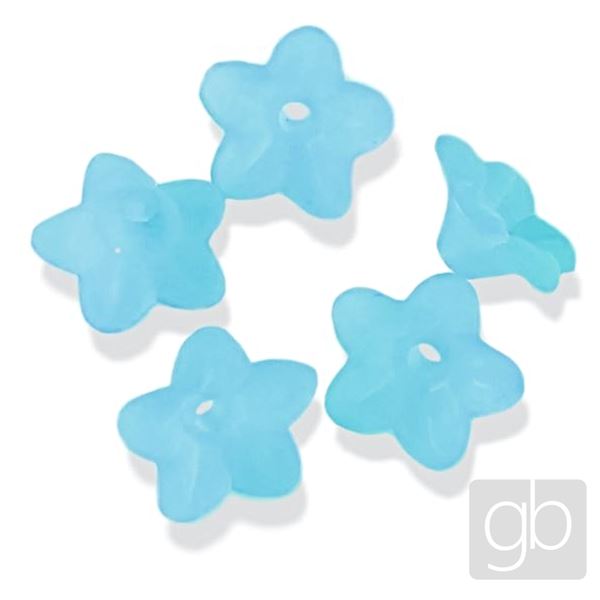 Kor�lky Plast Zvonek 9,5 x 4,3 mm Modr�