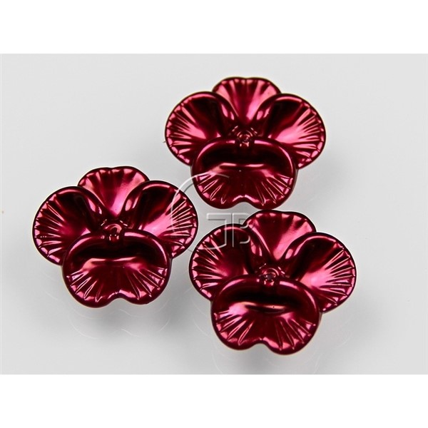 Korlky Plast Kvt 26mm erven PL97