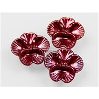 Korálky Plast Kvt 26mm ervená PL98