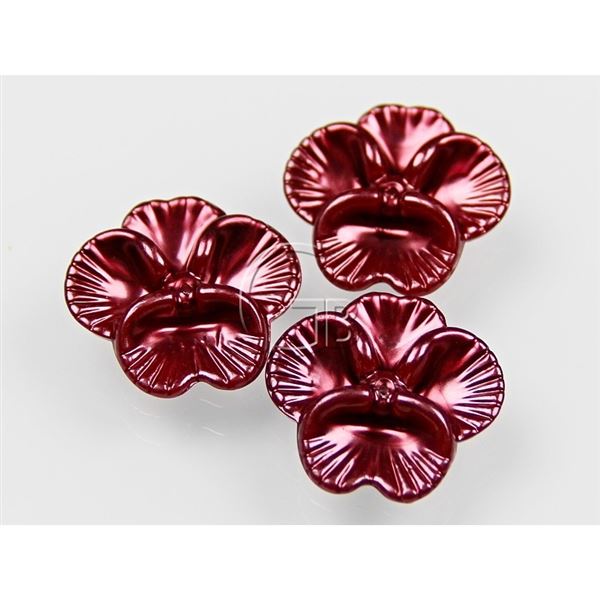 Kor�lky Plast Kv�t 26mm �erven� PL98