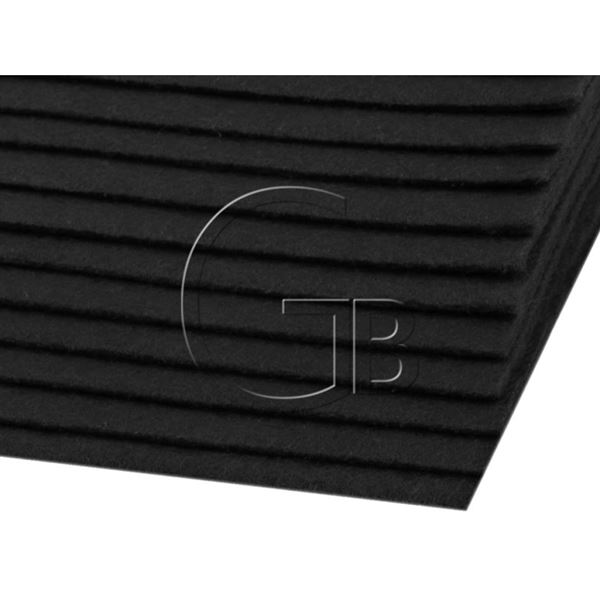 Dekorativn� pls� tlou��ka 1,5-2 mm �ern� 1ks