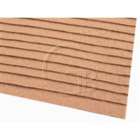 Dekorativní pls tlouka 2-3 mm Hndá srní 1ks