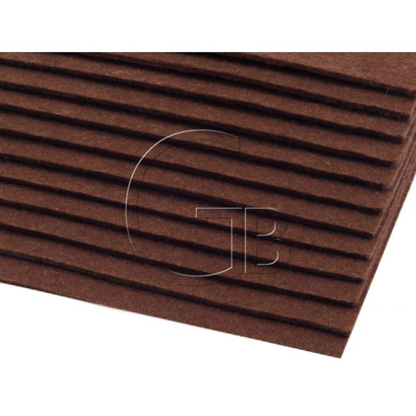 Dekorativn� pls� tlou��ka 2-3 mm Hn�d� tm. 1ks