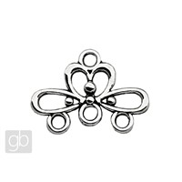 Pívsek 20x11 mm Platina PR009