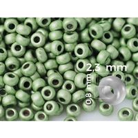 Preciosa rokajl 10/0 - 2,3  mm Zelená (PRE10246) 50 g