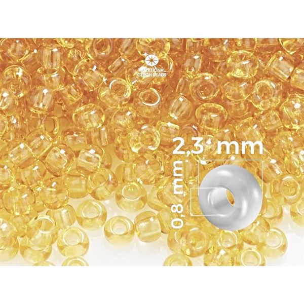 Preciosa rokajl 10/0 - 2,3 mm lut (PRE10251) 50 g