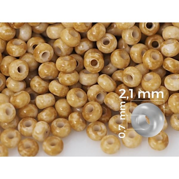 Preciosa rokajl 11/0 - 2,1 mm B�ov� (PRE11312) 20 g