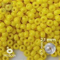 Preciosa rokajl 11/0 2,1 mm lutá (PRE11355) 20 g
