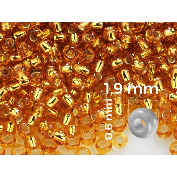 Preciosa rokajl 12/0 1,9 mm �lut� (PRE12041) 50 g