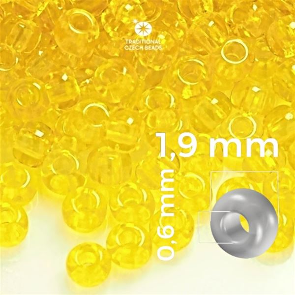 Preciosa rokajl 12/0 1,9 mm �lut� (PRE12057) 20 g