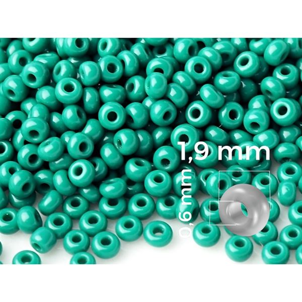 Preciosa rokajl 12/0 1,9 mm Zelen� (PRE12066) 20 g