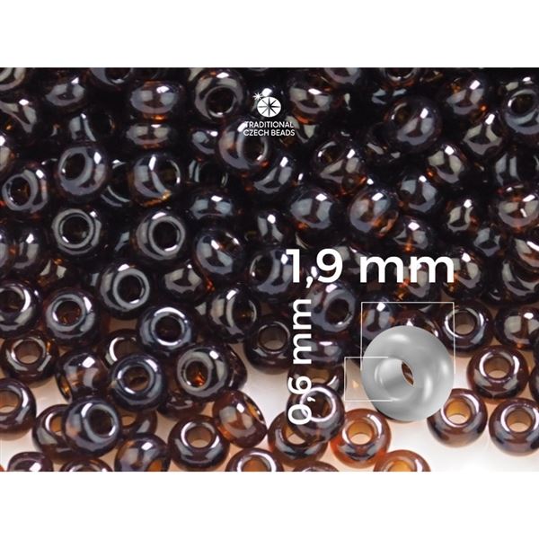 Preciosa rokajl 12/0 1,9 mm Hn�d� (PRE12072) 20 g