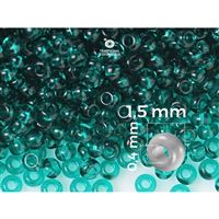 Preciosa rokajl 15/0 1,5 mm Zelená (50710) 20 g