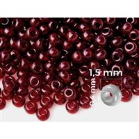 Preciosa rokajl 15/0 - 1,5 mm ervená (PRE15040) 50 g