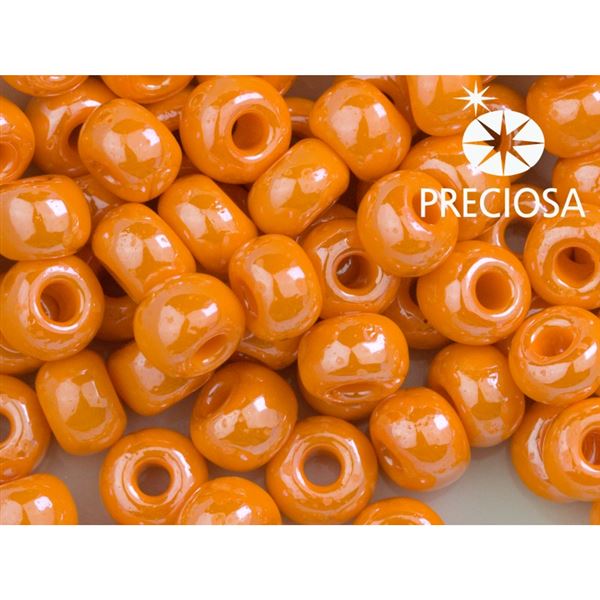 Korálky Preciosa rokaj 34/0 8,6 mm Oranžová (PRE4023)