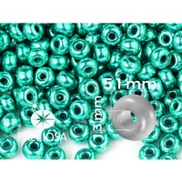 Korálky Preciosa rokaj 4/0 5,4 mm Zelená (PRE4025) 50 g