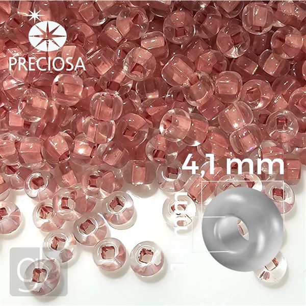 Preciosa rokajl 6/0 4,1 mm R��ov� 38689 50 g