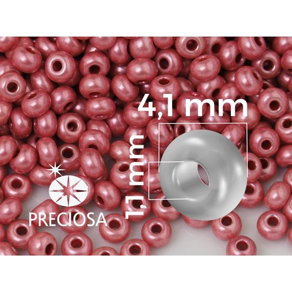 Preciosa rokajl 6/0 4,1 mm R��ov� (PRE6097) 50 g 