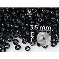 Preciosa rokajl 7/0 3,5 mm �erná (23980) 50 g