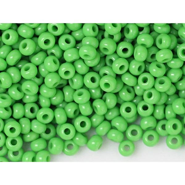 Preciosa rokajl 7/0 3,5 mm Zelen� (PRE7061) 20 g