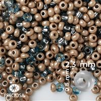 Preciosa rokajl MIX 10/0 2,3 mm hndá PRM067 50 g