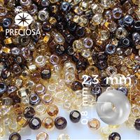 Preciosa rokajl MIX 8/0 2,9 mm hndá PRM067 50 g