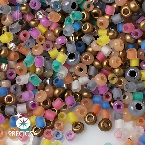 Preciosa rokajl MIX 10/0+ Tube 2 mm PRM069 50 g