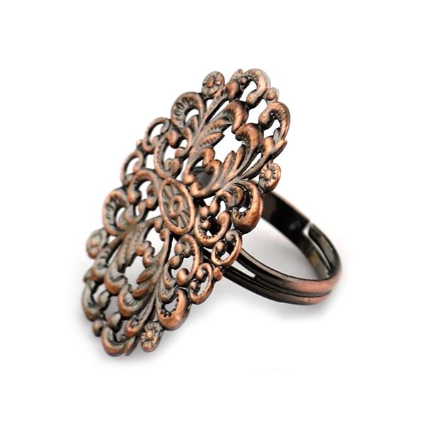 Prst�nek l��ko Filigran 24 x 31 mm Starom��