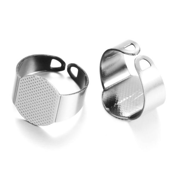 Prst�nek l��ko vlepovac� polotovar Platina