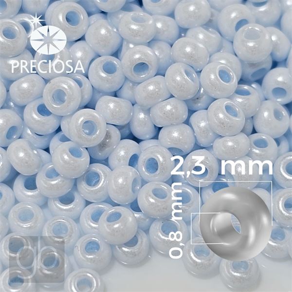 Preciosa rokajl 10/0 2,3 mm Modr� 16236 20 g