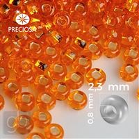 Preciosa rokajl 10/0 2,3 mm Oranová 85066 20 g