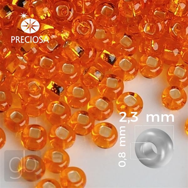 Preciosa rokajl 10/0 2,3 mm Oranov 85066 20 g