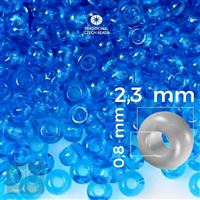 Preciosa rokajl 10/0 2,3 mm Modrá 60150 20 g