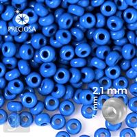 Preciosa rokajl 11/0 2,1 mm Modrá 33210 50 g