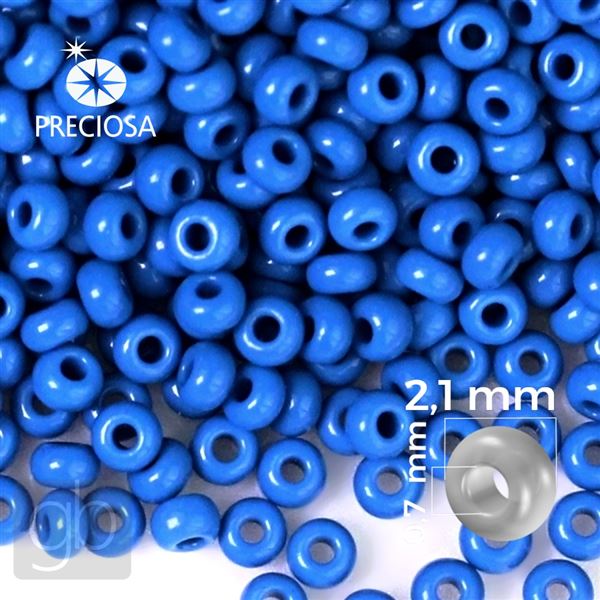 Preciosa rokajl 11/0 2,1 mm Modr� 33210 50 g