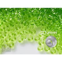 Preciosa 11/0 2,1 mm Zelená (50220) 50 g