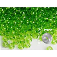 Preciosa 11/0 2,1 mm Zelená (50430) 50 g
