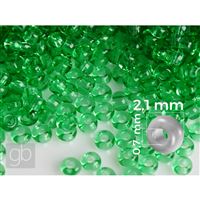 Preciosa 11/0 2,1 mm Zelená (50100) 50 g