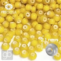 Preciosa CORNELIAN rokajl 11/0 2,1 mm lutá 83701 50 g