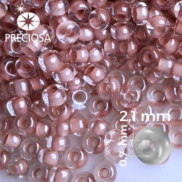 Preciosa rokajl 11/0 2,1 mm R��ov� 38116 50 g