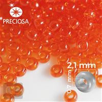 Preciosa rokajl 11/0 2,1 mm Oranová 90030 50 g