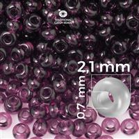 Preciosa rokajl 11/0 2,1 mm Fialová 20060 50 g