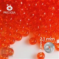 Preciosa rokajl 11/0 2,1 mm Oranová 90050 50 g