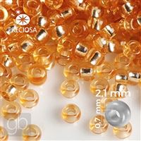Preciosa rokajl 11/0 2,1 mm Oranová 78184 20 g